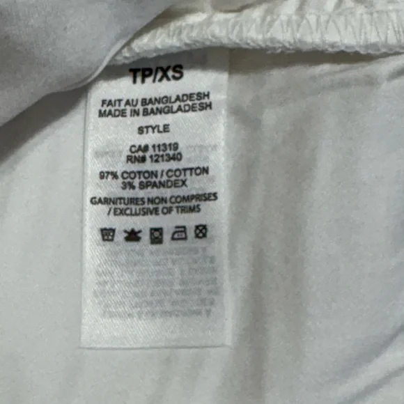 Dynamite White Ruched Top - Picture 6 of 7